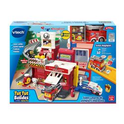 VTECH -  TUT TUT BOLIDES SUPER CASERNE DE POMPIERS INTERACTIVE (FRENCH) -  VTECH® GO! GO! SMART WHEELS® / TUT TUT BOLIDES