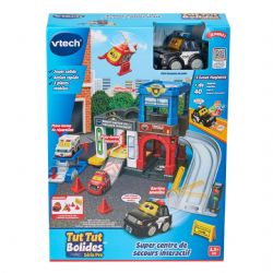 VTECH -  TUT TUT BOLIDES SUPER CENTRE DE SECOURS INTERACTIF (FRENCH) -  VTECH® GO! GO! SMART WHEELS® / TUT TUT BOLIDES