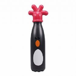 WALLACE & GROMIT -  METAL WATER BOTTLE - FEATHERS MCGRAW