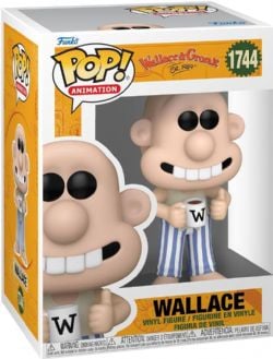 WALLACE & GROMIT -  POP! VINYL FIGURE OF WALLACE IN PAJAMAS (4 INCH) 1744