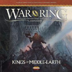 WAR OF THE RING -  EXPANSION - KINGS OF MIDDLE-EARTH (ENGLISH) -  LORD OF THE RINGS 2ND EDITION