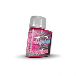 WARGAME ENAMEL LIQUID PIGMENT -  PINK FLUOR -  AK INTERACTIVE