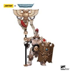 WARHAMMER 40K -  ADEPTUS CUSTODES SOLAR WATCH VEXILUS PRAETOR FIGURE - 1/18 SCALE -  JOYTOY