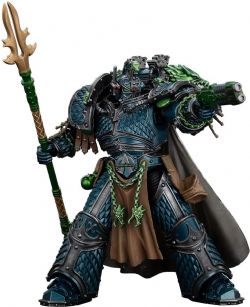 WARHAMMER 40K -  ALPHA LEGION - ALPHARIUS, PRIMARCH OF THE XXTH LEGION FIGURE - 1/18 -  JOYTOY