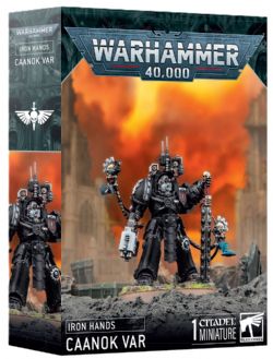 WARHAMMER 40K -  CAANOK VAR -  IRON HANDS
