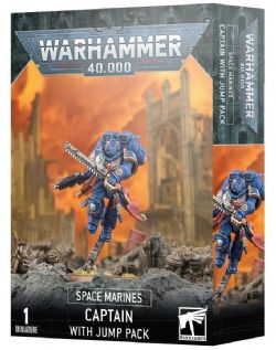 WARHAMMER 40K -  CAPTAIN WITH JUMP PACK -  SPACE MARINES