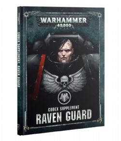 WARHAMMER 40K -  CODEX SUPPLEMENT - RAVEN GUARD(ENGLISH) -  SPACE MARINES 8TH EDITION