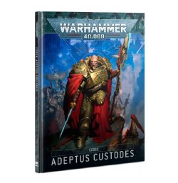 WARHAMMER 40K -  CODEX V10 (ENGLISH) -  ADEPTUS CUSTODES