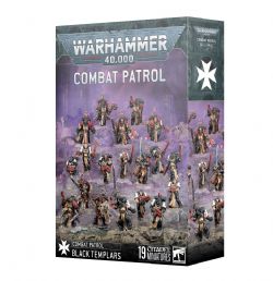 WARHAMMER 40K -  COMBAT PATROL -  BLACK TEMPLARS