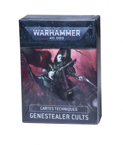 WARHAMMER 40K -  DATACARDS - 9TH (FRENCH) -  GENESTEALER CULTS