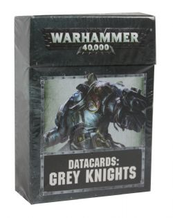 WARHAMMER 40K -  DATACARDS (ENGLISH) -  GREY KNIGHTS 8TH EDITION