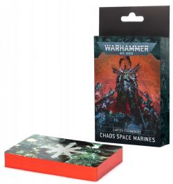 WARHAMMER 40K -  DATACARDS V10 (FRENCH) -  CHAOS SPACE MARINES