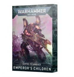 WARHAMMER 40K -  DATACARDS V10 (FRENCH) -  EMPEROR'S CHILDREN