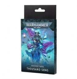 WARHAMMER 40K -  DATASHEET CARDS V10 (ENGLISH) -  THOUSAND SONS