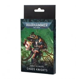 WARHAMMER 40K -  DATASHEET CARDS V10 (FRENCH) -  CHAOS KNIGHTS