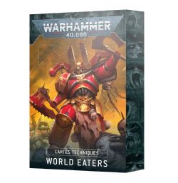 WARHAMMER 40K -  DATASHEET CARDS V10 (FRENCH) -  WORLD EATERS