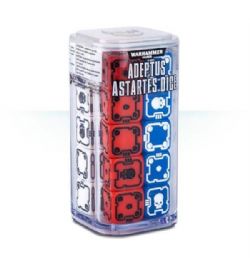 WARHAMMER 40K -  DICE -  ADEPTUS ASTARTES