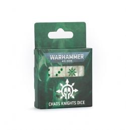 WARHAMMER 40K -  DICE SET -  CHAOS KNIGHTS