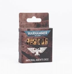 WARHAMMER 40K -  DICE SET -  IMPERIAL AGENTS