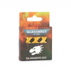 WARHAMMER 40K -  DICE SET -  SALAMANDERS