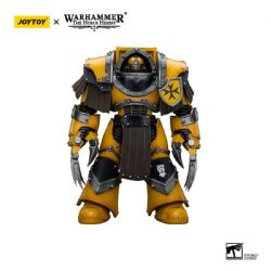 WARHAMMER 40K -  IMPERIAL FISTS LEGION CATAPHRACTII TERMINATOR SQUAD LEGION CATAPHRACTII WITH LIGHTNING CLAWS FIGURE - 1/18 SCALE -  JOYTOY