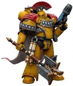 WARHAMMER 40K -  IMPERIAL FISTS LEGION CHAPLAIN CONSUL FIGURE - 1/18 SCALE -  JOYTOY