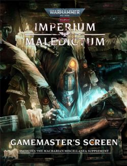 WARHAMMER 40K: IMPERIUM MALEDICTUM -  GAMEMASTER'S SCREEN (ENGLISH) -  GM SCREEN