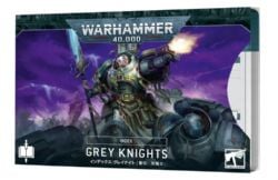 WARHAMMER 40K -  INDEX CARDS (ENGLISH) -  GREY KNIGHTS