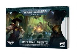 WARHAMMER 40K -  INDEX CARDS (ENGLISH) -  IMPERIAL AGENTS
