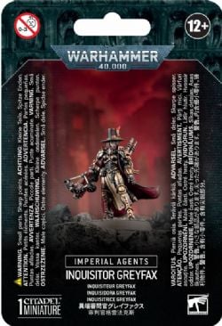 WARHAMMER 40K -  INQUISITOR GREYFAX -  IMPERIAL AGENTS