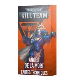 WARHAMMER 40K : KILL TEAM -  ANGES DE LA MORT – CARTES TECHNIQUES (ENGLISH)