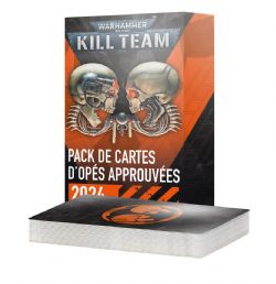 WARHAMMER 40K : KILL TEAM -  APPROVED OPERATIONS CARD PACK 2024 (FRENCH)