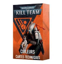 WARHAMMER 40K : KILL TEAM -  CIBLEURS – CARTES TECHNIQUES(FRENCH) -  CHAOS SPACE MARINES