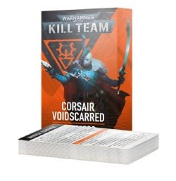 WARHAMMER 40K : KILL TEAM -  CORSAIR VOIDSCARRED – DATACARDS (ENGLISH) ENGLISH