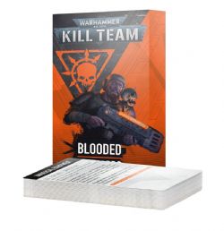 WARHAMMER 40K : KILL TEAM -  DATACARDS (ENGLISH) - BLOODED -  CHAOS SPACE MARINES