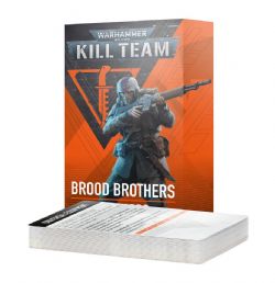 WARHAMMER 40K : KILL TEAM -  DATACARDS (ENGLISH) - BROOD BROTHERS -  GENESTEALER CULTS