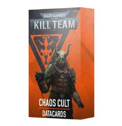 WARHAMMER 40K : KILL TEAM -  DATACARDS (ENGLISH) - CHAOS CULT -  CHAOS SPACE MARINES