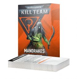 WARHAMMER 40K : KILL TEAM -  DATACARDS (ENGLISH) - MANDRAKES -  DRUKHARI