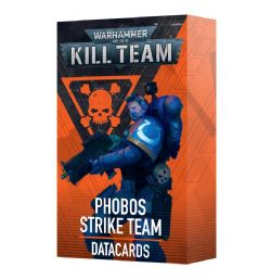 WARHAMMER 40K : KILL TEAM -  DATACARDS (ENGLISH) - PHOBOS STRIKE TEAM -  SPACE MARINES