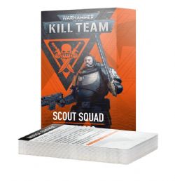 WARHAMMER 40K : KILL TEAM -  DATACARDS (ENGLISH) - SCOUT SQUAD -  SPACE MARINES
