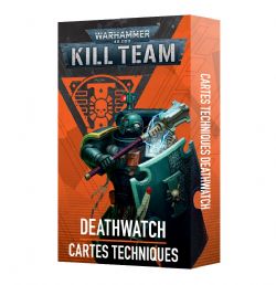WARHAMMER 40K : KILL TEAM -  DATACARDS (FRENCH) - DEATHWATCH -  DEATHWATCH