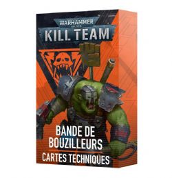 WARHAMMER 40K : KILL TEAM -  DATACARDS (FRENCH) - WRECKA KREW -  ORKS