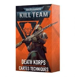 WARHAMMER 40K : KILL TEAM -  DEATH KOPS – CARTES TECHNIQUES (ENGLISH)