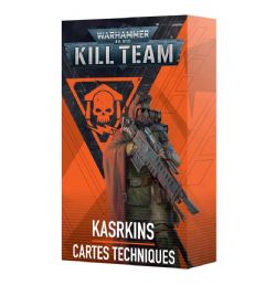 WARHAMMER 40K : KILL TEAM -  KASRKINS – CARTES TECHNIQUES(FRENCH) -  IMPERIAL AGENTS