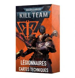 WARHAMMER 40K : KILL TEAM -  LÉGIONNAIRES – CARTES TECHNIQUES(FRENCH) -  CHAOS SPACE MARINES