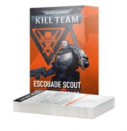 WARHAMMER 40K : KILL TEAM -  SCOUT SQUAD – CARTES TECHNIQUES (FRENCH) FRENCH -  SPACE MARINES