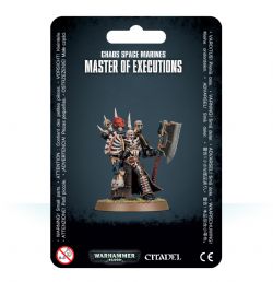 WARHAMMER 40K -  MASTER OF EXECUTIONS -  CHAOS SPACE MARINES