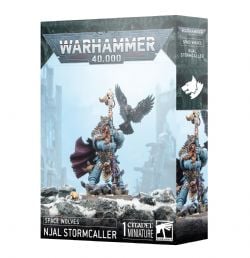WARHAMMER 40K -  NJAL STORMCALLER -  SPACE WOLVES
