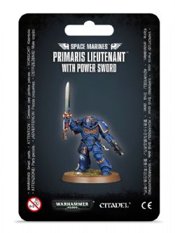 WARHAMMER 40K -  PRIMARIS LIEUTENANT WITH POWER SWORD -  SPACE MARINES