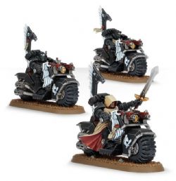 WARHAMMER 40K -  RAVENWING BIKE SQUADRON -  DARK ANGELS